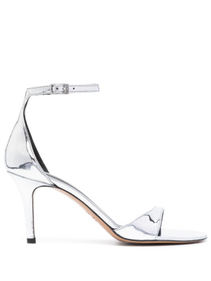 90mm metallic-effect leather sandals, ISABEL MARANT 90mm metallic-effect leather sandals
90mm metallic-effect leather sandals, ISABEL MARANT 90mm metallic-effect leather sandals