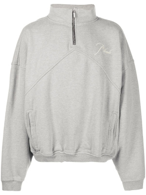 Embroidered-logo pullover zip sweatshirt, Rhude Embroidered-logo pullover zip sweatshirt
Embroidered-logo pullover zip sweatshirt, Rhude Embroidered-logo pullover zip sweatshirt