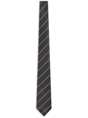 Diagonal stripe-pattern silk tie, Emporio Armani Diagonal stripe-pattern silk tie
Diagonal stripe-pattern silk tie, Emporio Armani Diagonal stripe-pattern silk tie