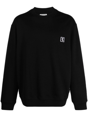 Logo-embroidered crew-neck sweatshirt, Wooyoungmi Logo-embroidered crew-neck sweatshirt
Logo-embroidered crew-neck sweatshirt, Wooyoungmi Logo-embroidered crew-neck sweatshirt