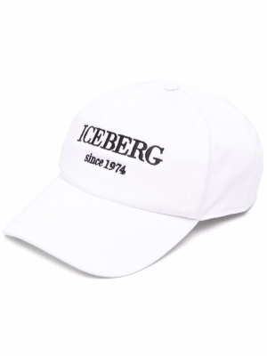 

Logo-embroidered cap, Iceberg Logo-embroidered cap