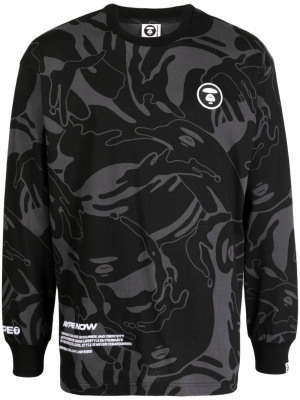 Logo-patch camouflage-print T-shirt, AAPE BY *A BATHING APE® Logo-patch camouflage-print T-shirt
Logo-patch camouflage-print T-shirt, AAPE BY *A BATHING APE® Logo-patch camouflage-print T-shirt
