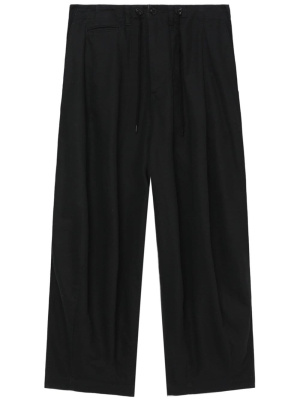 High-waisted drawstring wide-leg trousers, Needles High-waisted drawstring wide-leg trousers
High-waisted drawstring wide-leg trousers, Needles High-waisted drawstring wide-leg trousers