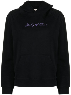 Evata logo-embroidered cotton hoodie, Zadig&Voltaire Evata logo-embroidered cotton hoodie
Evata logo-embroidered cotton hoodie, Zadig&Voltaire Evata logo-embroidered cotton hoodie