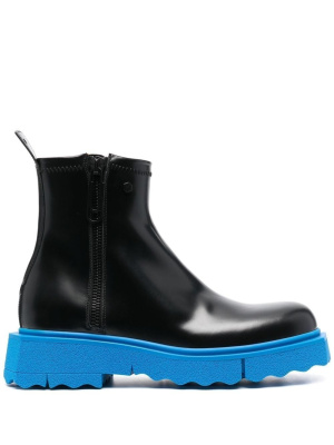Sponge sole zip-fastening ankle boots, Off-White Sponge sole zip-fastening ankle boots
Sponge sole zip-fastening ankle boots, Off-White Sponge sole zip-fastening ankle boots