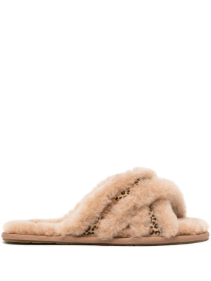 

Scuffita Speckles shearling-lined slippers, UGG Scuffita Speckles shearling-lined slippers