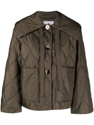 EXCL REMOVBLE CLLR RENYLON LS BD PCKTS QUILTED JKT KAL, GANNI EXCL REMOVBLE CLLR RENYLON LS BD PCKTS QUILTED JKT KAL
EXCL REMOVBLE CLLR RENYLON LS BD PCKTS QUILTED JKT KAL, GANNI EXCL REMOVBLE CLLR RENYLON LS BD PCKTS QUILTED JKT KAL