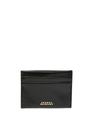 Chiba logo-print leather cardholder, ISABEL MARANT Chiba logo-print leather cardholder
Chiba logo-print leather cardholder, ISABEL MARANT Chiba logo-print leather cardholder