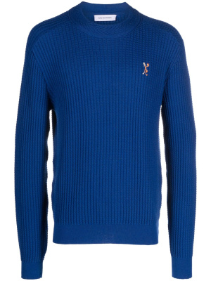 Sorelle waffle-knitted jumper, Kiko Kostadinov Sorelle waffle-knitted jumper
Sorelle waffle-knitted jumper, Kiko Kostadinov Sorelle waffle-knitted jumper