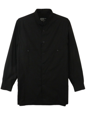 A-Panel band-collar cotton shirt, Yohji Yamamoto A-Panel band-collar cotton shirt
A-Panel band-collar cotton shirt, Yohji Yamamoto A-Panel band-collar cotton shirt
