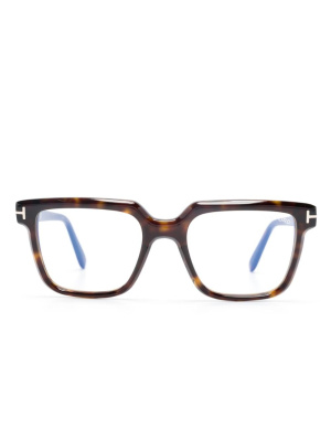 Tortoiseshell-effect square-frame glasses, TOM FORD Eyewear Tortoiseshell-effect square-frame glasses
Tortoiseshell-effect square-frame glasses, TOM FORD Eyewear Tortoiseshell-effect square-frame glasses