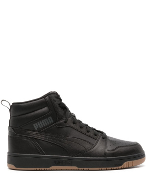 

Rebound V6 faux-leather sneakers, Puma Rebound V6 faux-leather sneakers