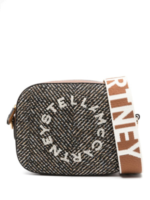 Logo-embroidered herringbone crossbody bag, Stella McCartney Logo-embroidered herringbone crossbody bag
Logo-embroidered herringbone crossbody bag, Stella McCartney Logo-embroidered herringbone crossbody bag