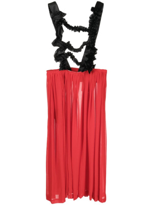 Dungarees-style asymmetric midi dress, Comme Des Garçons Comme Des Garçons Dungarees-style asymmetric midi dress
Dungarees-style asymmetric midi dress, Comme Des Garçons Comme Des Garçons Dungarees-style asymmetric midi dress