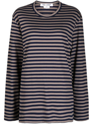 Striped long-sleeve cotton T-shirt, Comme Des Garçons Comme Des Garçons Striped long-sleeve cotton T-shirt
Striped long-sleeve cotton T-shirt, Comme Des Garçons Comme Des Garçons Striped long-sleeve cotton T-shirt