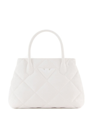 Logo-patch padded-design tote bag, Emporio Armani Logo-patch padded-design tote bag
Logo-patch padded-design tote bag, Emporio Armani Logo-patch padded-design tote bag