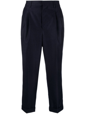Pinstriped tailored cropped trousers, AMI Paris Pinstriped tailored cropped trousers
Pinstriped tailored cropped trousers, AMI Paris Pinstriped tailored cropped trousers