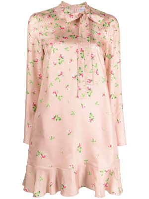Floral-print silk-satin minidress, RED Valentino Floral-print silk-satin minidress
Floral-print silk-satin minidress, RED Valentino Floral-print silk-satin minidress