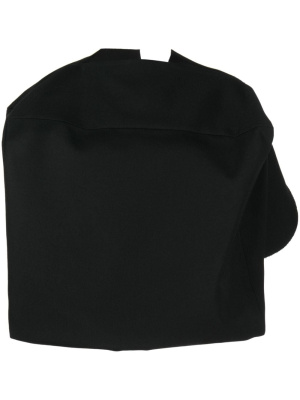 Oversized-frame wool cropped top, Comme Des Garçons Oversized-frame wool cropped top
Oversized-frame wool cropped top, Comme Des Garçons Oversized-frame wool cropped top