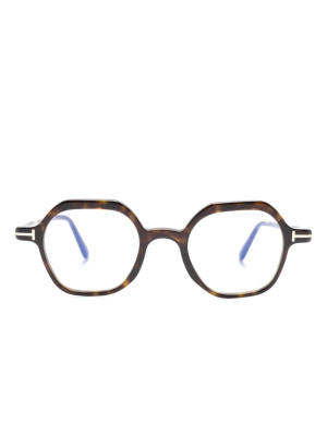 Tortoiseshell-effect geometric-frame glasses, TOM FORD Eyewear Tortoiseshell-effect geometric-frame glasses
Tortoiseshell-effect geometric-frame glasses, TOM FORD Eyewear Tortoiseshell-effect geometric-frame glasses