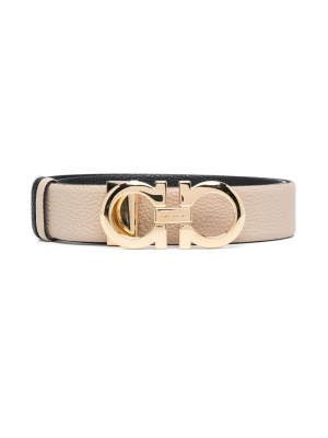 Pebbled double Gancio reversible belt, Ferragamo Pebbled double Gancio reversible belt
Pebbled double Gancio reversible belt, Ferragamo Pebbled double Gancio reversible belt