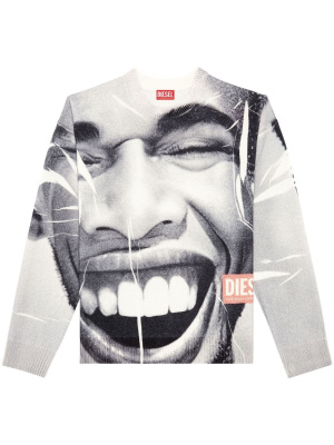 K-Victory photograph-print sweatshirt, Diesel K-Victory photograph-print sweatshirt
K-Victory photograph-print sweatshirt, Diesel K-Victory photograph-print sweatshirt