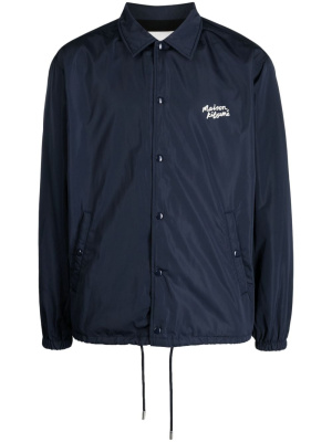 Logo-embroidered drawstring shirt jacket, Maison Kitsuné Logo-embroidered drawstring shirt jacket
Logo-embroidered drawstring shirt jacket, Maison Kitsuné Logo-embroidered drawstring shirt jacket