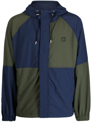 Logo-embroidered hodded lightweight jacket, Maison Kitsuné Logo-embroidered hodded lightweight jacket
Logo-embroidered hodded lightweight jacket, Maison Kitsuné Logo-embroidered hodded lightweight jacket