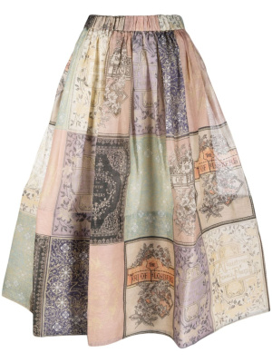 Lyrical Book-print linen-silk midi skirt, ZIMMERMANN Lyrical Book-print linen-silk midi skirt
Lyrical Book-print linen-silk midi skirt, ZIMMERMANN Lyrical Book-print linen-silk midi skirt
