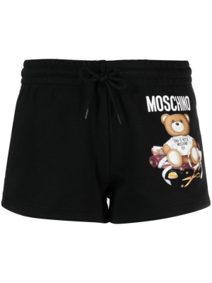 Teddy Bear-print drawstring shorts, Moschino Teddy Bear-print drawstring shorts
Teddy Bear-print drawstring shorts, Moschino Teddy Bear-print drawstring shorts