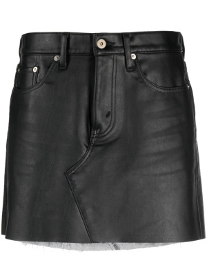 Raw-cut faux-leather miniskirt, Junya Watanabe Raw-cut faux-leather miniskirt
Raw-cut faux-leather miniskirt, Junya Watanabe Raw-cut faux-leather miniskirt