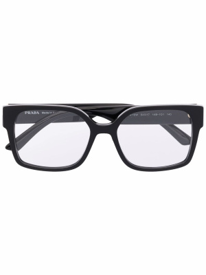 Polished-effect square-frame glasses, Prada Eyewear Polished-effect square-frame glasses
Polished-effect square-frame glasses, Prada Eyewear Polished-effect square-frame glasses
