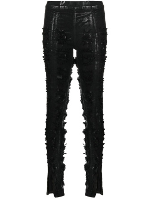 Broken slitted cotton leggings, Rick Owens DRKSHDW Broken slitted cotton leggings
Broken slitted cotton leggings, Rick Owens DRKSHDW Broken slitted cotton leggings