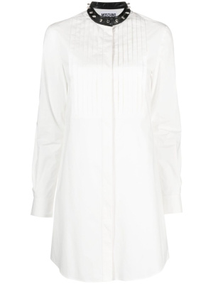 Spike-stud detail mini shirtdress, Moschino Spike-stud detail mini shirtdress
Spike-stud detail mini shirtdress, Moschino Spike-stud detail mini shirtdress