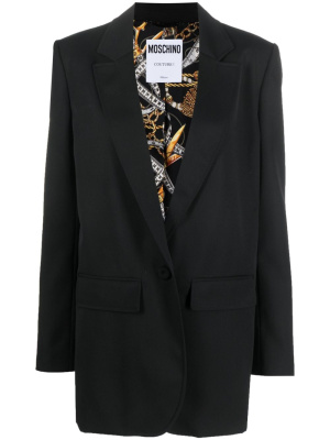 Tailored single-breasted virgin wool blazer, Moschino Tailored single-breasted virgin wool blazer
Tailored single-breasted virgin wool blazer, Moschino Tailored single-breasted virgin wool blazer