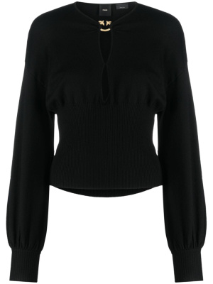 Cut-out detailing wool-blend jumper, PINKO Cut-out detailing wool-blend jumper
Cut-out detailing wool-blend jumper, PINKO Cut-out detailing wool-blend jumper