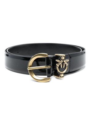 Love Birds-buckle patent leather belt, PINKO Love Birds-buckle patent leather belt
Love Birds-buckle patent leather belt, PINKO Love Birds-buckle patent leather belt