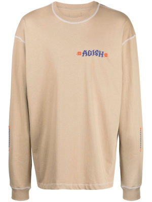 Tatreez logo-embroidered cotton T-shirt, Adish Tatreez logo-embroidered cotton T-shirt
Tatreez logo-embroidered cotton T-shirt, Adish Tatreez logo-embroidered cotton T-shirt