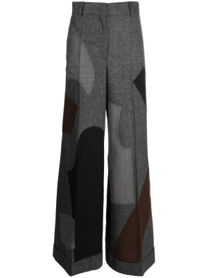 Patchwork-design palazzo trousers, Moschino Patchwork-design palazzo trousers
Patchwork-design palazzo trousers, Moschino Patchwork-design palazzo trousers