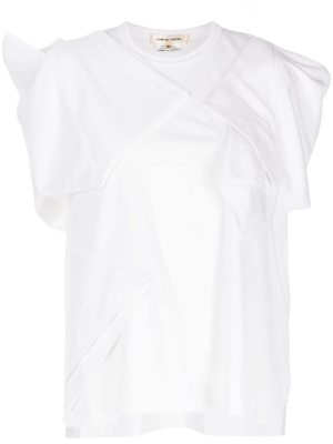 Asymmetric folded-panelling T-shirt, Comme Des Garçons Asymmetric folded-panelling T-shirt
Asymmetric folded-panelling T-shirt, Comme Des Garçons Asymmetric folded-panelling T-shirt