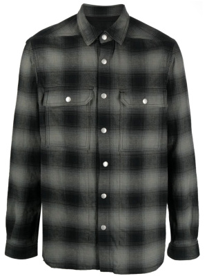 Check-pattern cotton shirt, Rick Owens DRKSHDW Check-pattern cotton shirt
Check-pattern cotton shirt, Rick Owens DRKSHDW Check-pattern cotton shirt