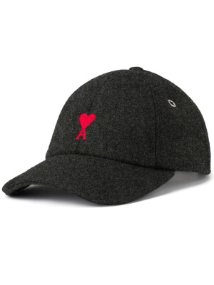 Embroidered Ami de Coeur wool cap, AMI Paris Embroidered Ami de Coeur wool cap
Embroidered Ami de Coeur wool cap, AMI Paris Embroidered Ami de Coeur wool cap