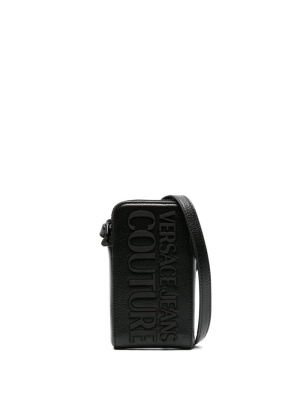 Logo-lettering zipped shoulder bag, Versace Jeans Couture Logo-lettering zipped shoulder bag
Logo-lettering zipped shoulder bag, Versace Jeans Couture Logo-lettering zipped shoulder bag