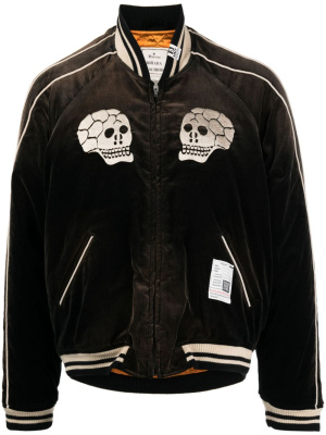Souvenir velvet bomber jacket, Maison Mihara Yasuhiro Souvenir velvet bomber jacket
Souvenir velvet bomber jacket, Maison Mihara Yasuhiro Souvenir velvet bomber jacket