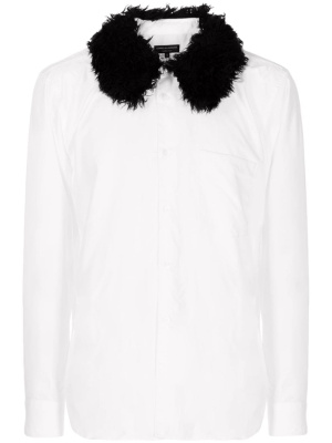 Two-tone contrast-collar shirt, Comme Des Garçons Homme Plus Two-tone contrast-collar shirt
Two-tone contrast-collar shirt, Comme Des Garçons Homme Plus Two-tone contrast-collar shirt