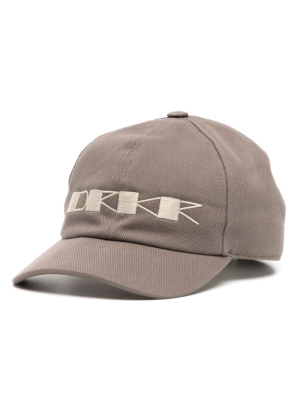 Logo-embroidered cotton baseball cap, Rick Owens DRKSHDW Logo-embroidered cotton baseball cap
Logo-embroidered cotton baseball cap, Rick Owens DRKSHDW Logo-embroidered cotton baseball cap