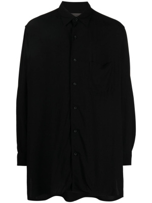 Classic-collar button-up shirt, Yohji Yamamoto Classic-collar button-up shirt
Classic-collar button-up shirt, Yohji Yamamoto Classic-collar button-up shirt