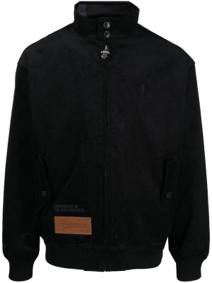 Logo-patch cotton bomber jacket, AAPE BY *A BATHING APE® Logo-patch cotton bomber jacket
Logo-patch cotton bomber jacket, AAPE BY *A BATHING APE® Logo-patch cotton bomber jacket