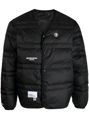 Reversible quilted padded jacket, AAPE BY *A BATHING APE® Reversible quilted padded jacket
Reversible quilted padded jacket, AAPE BY *A BATHING APE® Reversible quilted padded jacket