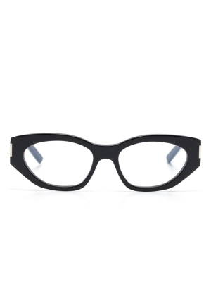 Polished-effect cat-eye glasses, Saint Laurent Eyewear Polished-effect cat-eye glasses
Polished-effect cat-eye glasses, Saint Laurent Eyewear Polished-effect cat-eye glasses